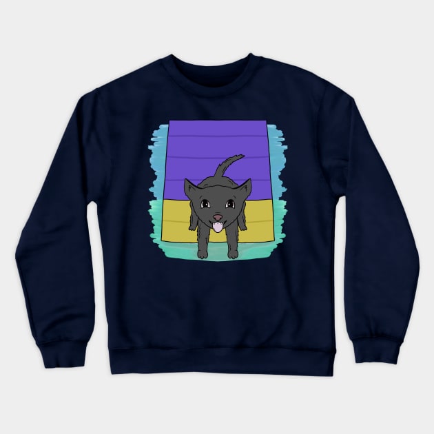 Agility dog Crewneck Sweatshirt by Antiope